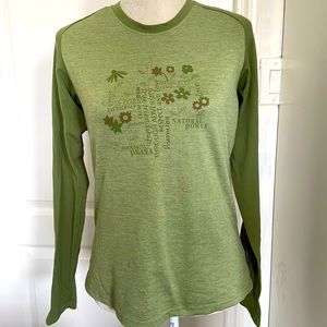 Women’s PRANA Green Cozy Long sleeve Shirt L Green